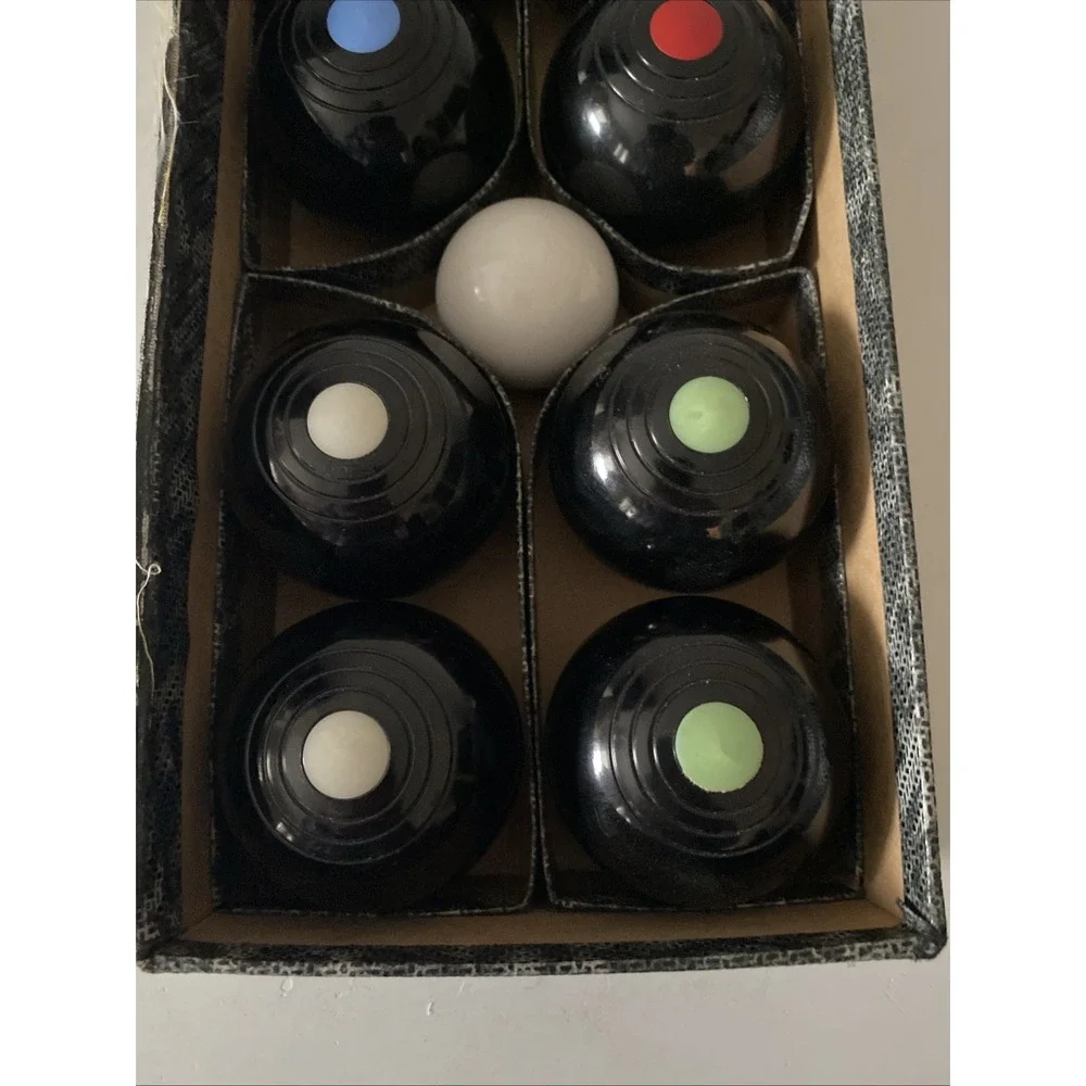 Vintage B&A Carpet Bowls Set - Indoor Game. Made in England